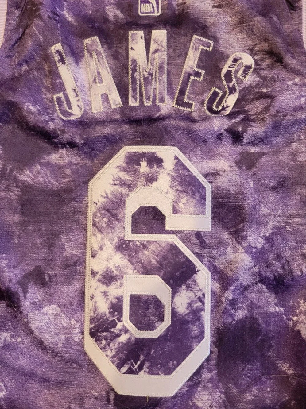 NWT Mens Nike Drifit (S) Los Angeles Lakers Basketball Jersey #6 Lebron James